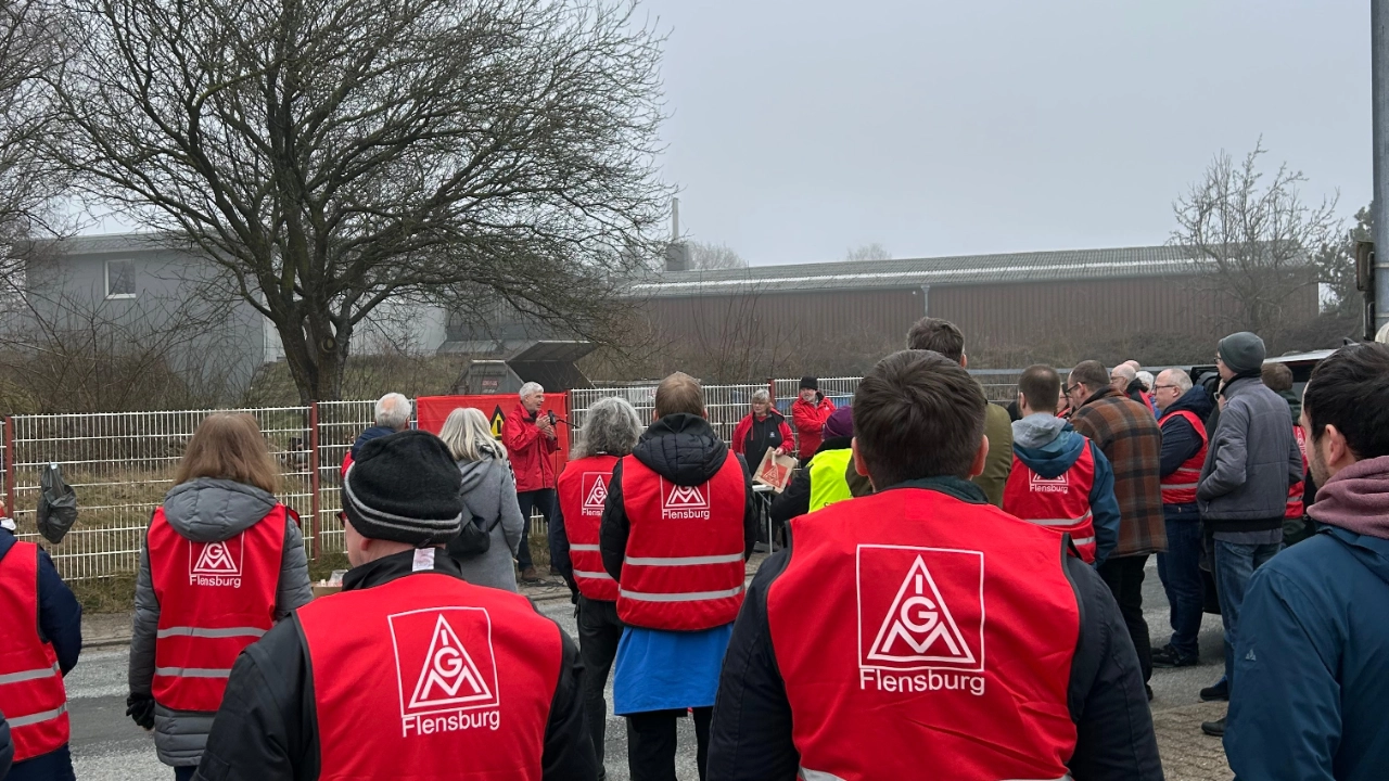 Warnstreik bei Kristronics 2