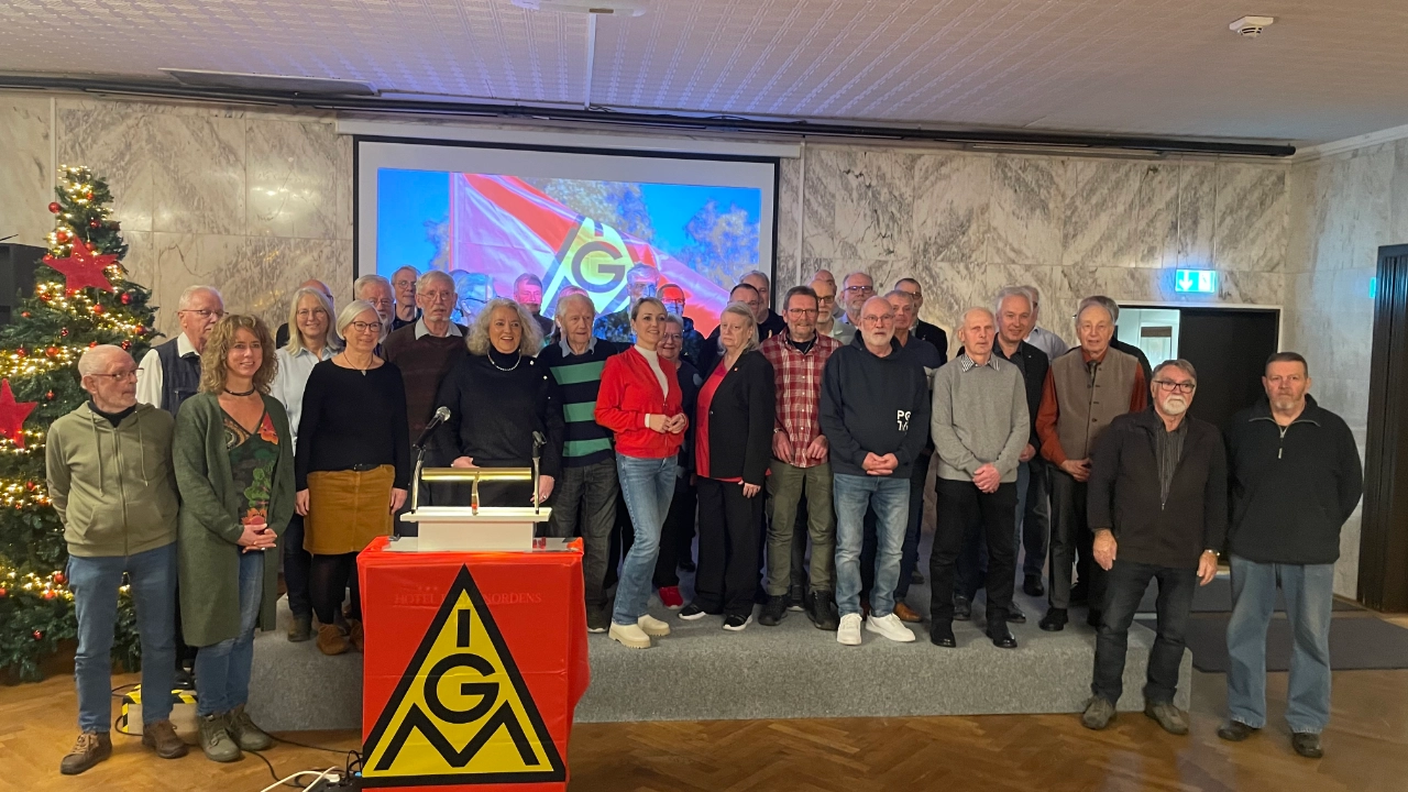 40,50,60 und 70 Jahre IG Metall