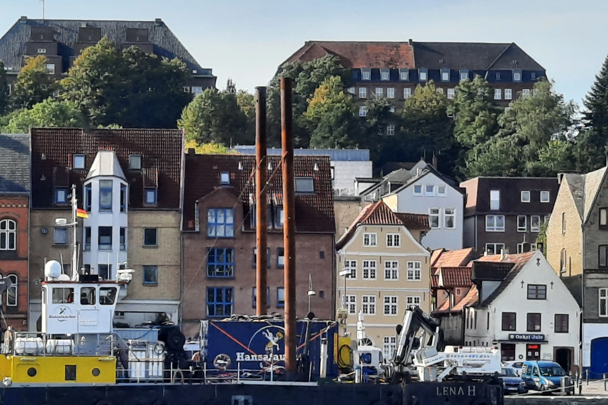 Flensburg West über Förde