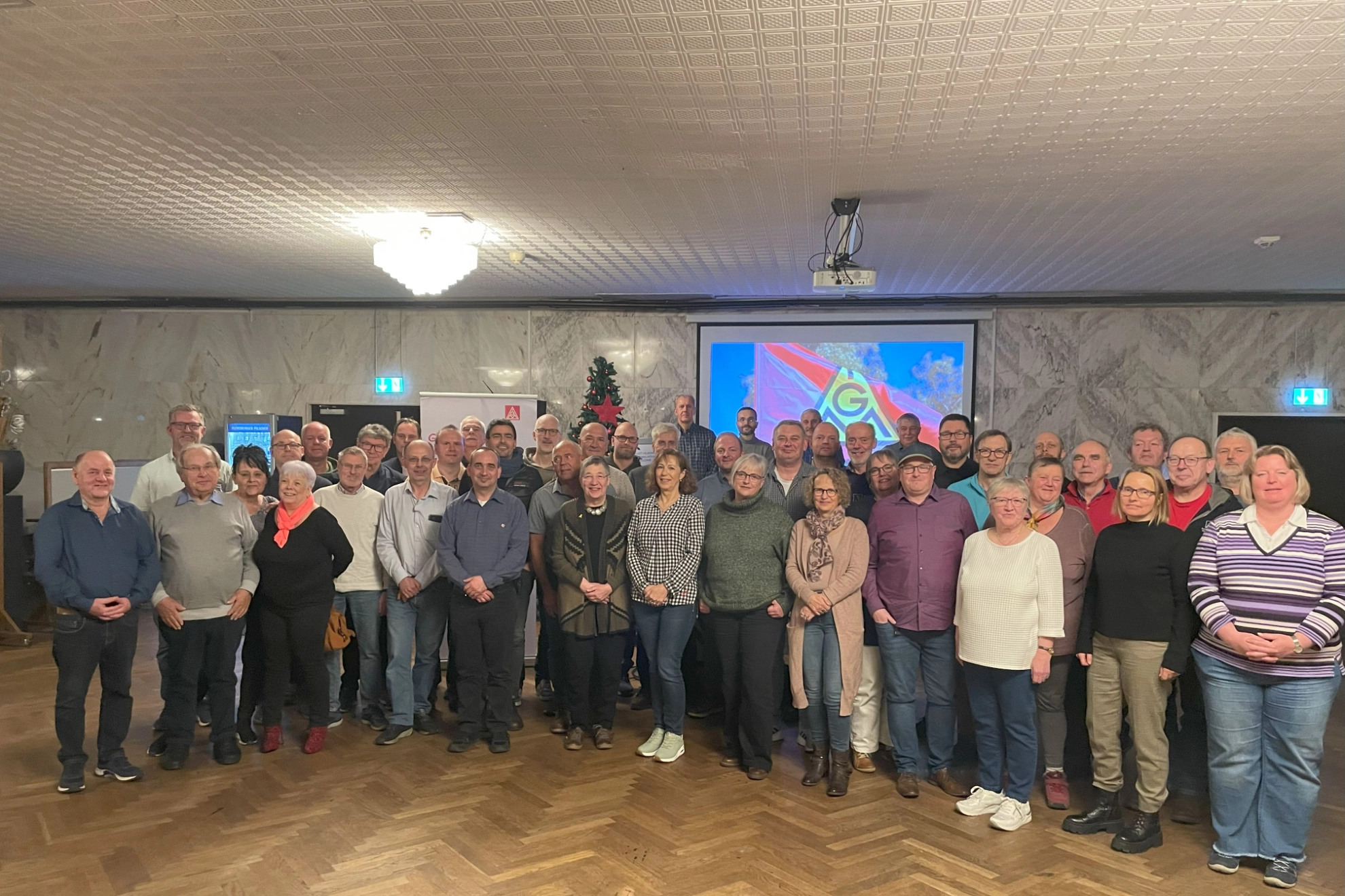 Gruppenfoto Jubilare mit 25 Jahre Mitgliedschaft