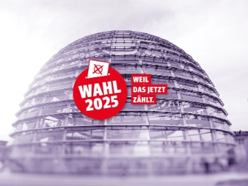 Wählen gehen: für Industrie und Arbeit