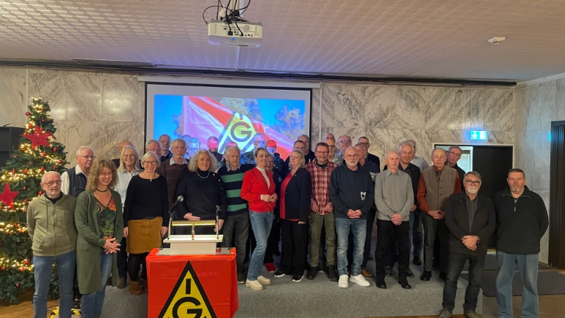40,50,60 und 70 Jahre IG Metall