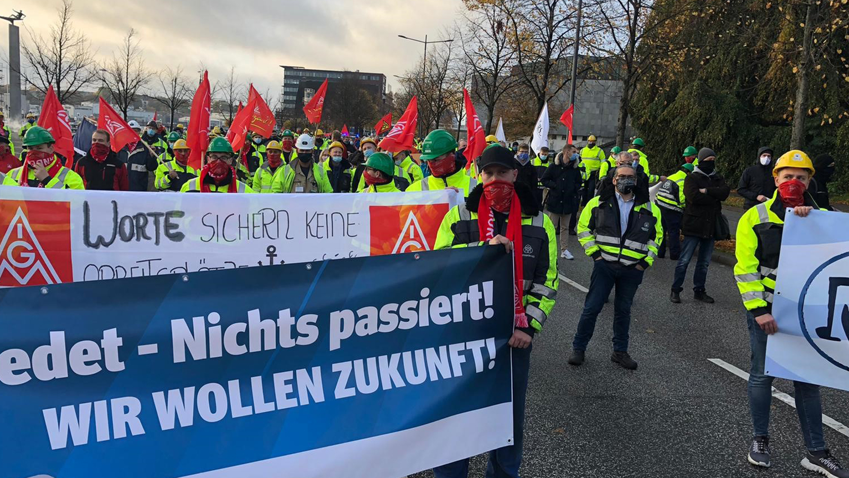 Aktionstag Zukunft Schiffbau in Kiel